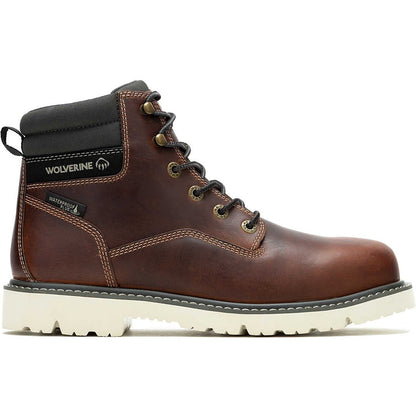 Wolverine Men's Revival 6" Soft Toe Waterproof Work Boot - Rust - W240006 7 / Medium / Rust - Overlook Boots