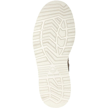 Wolverine Men's Trade 8" Soft Toe Wedge Unlined Work Boot- Brown- W240020  - Overlook Boots