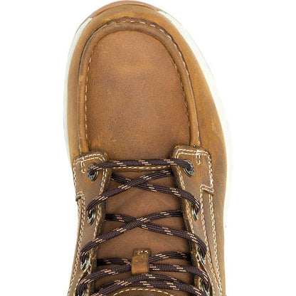 Wolverine Men's Ride 6" Soft Toe Waterproof Wedge Work Boot -Cashew- W240039 - Overlook Boots