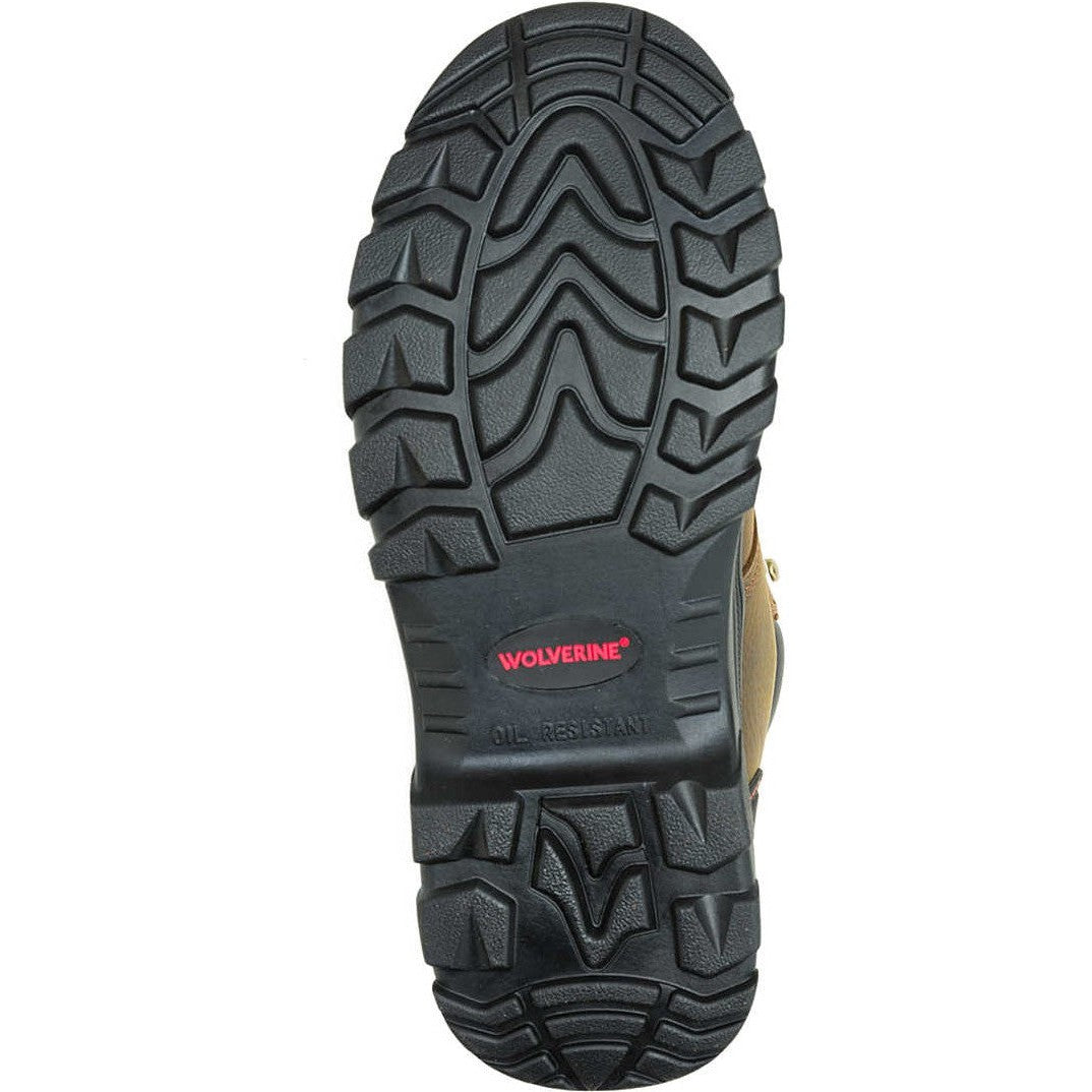 Wolverine Men's Carlsbad 6" Cap Soft Toe Waterproof Work Boot -Brown- W240055 - Overlook Boots