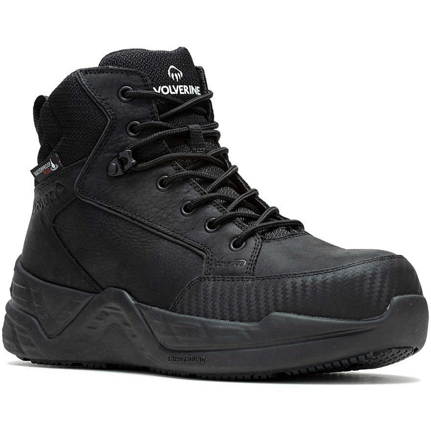Wolverine Men's ProShift LX 6" Composite Toe Waterproof Work Boot -Black- W241009 - Overlook Boots