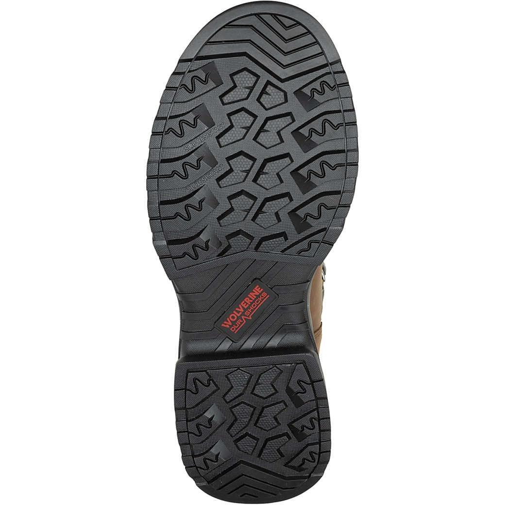 Wolverine Men's Reforce 8" Carbonmax Composite Toe Waterproof Work Boot- Cashew- W241025 - Overlook Boots