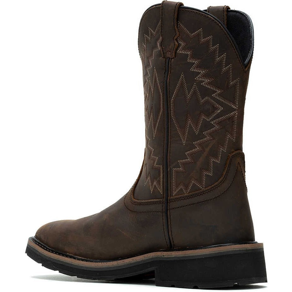 Wolverine Men's Rancher Arrow Steel Toe Waterproof Western Work Boot- Brown- W241048 - Overlook Boots