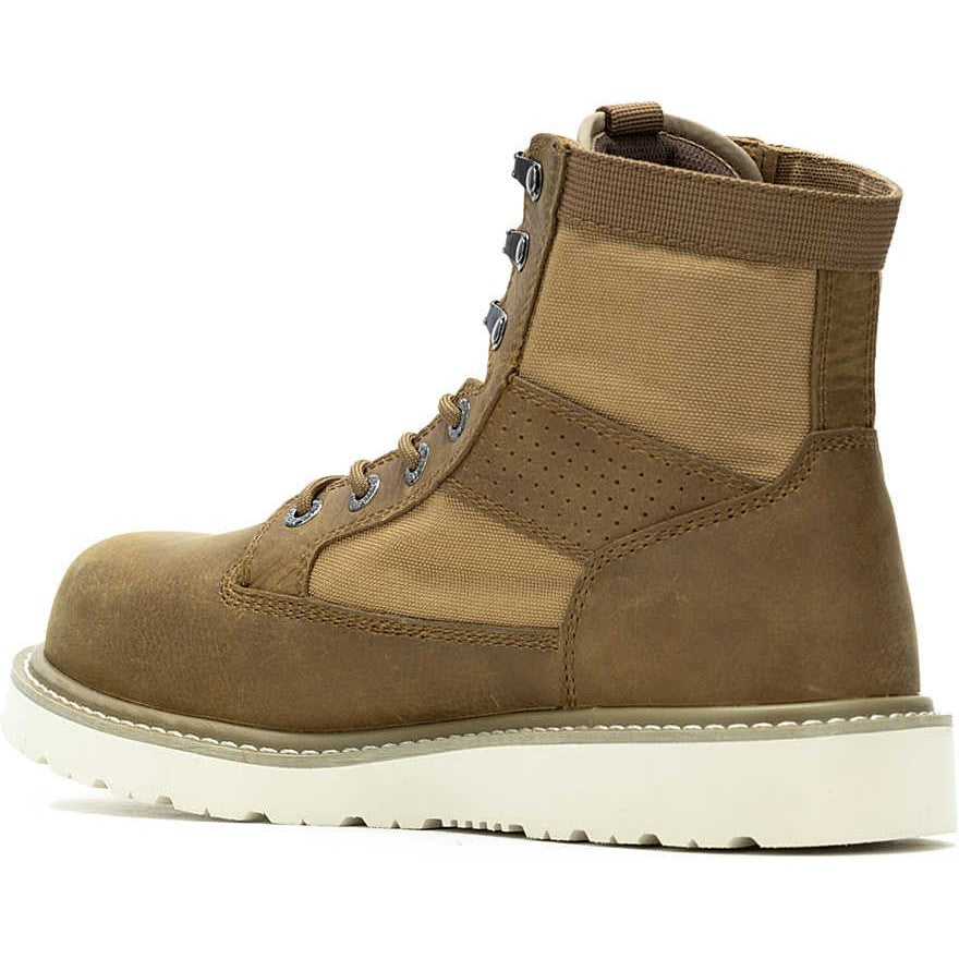 Wolverine Men's Trade Canvas 6" Composite Toe Wedge Work Boot- Coyote- W241061 - Overlook Boots
