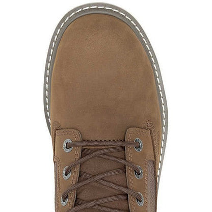 Wolverine Men's Trade Canvas 6" Composite Toe Wedge Work Boot- Brown- W241062 - Overlook Boots