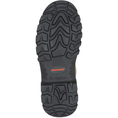 Wolverine Men's Carlsbad 10" Steel Toe Waterproof Wellington Work Boot- Brown- W241069 - Overlook Boots