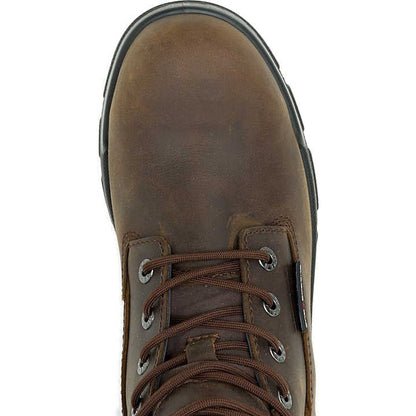 Wolverine Men's Durashocks Slip Resistant Icon 6" Composite Toe Waterproof Work Boot -Brown- W241097 - Overlook Boots