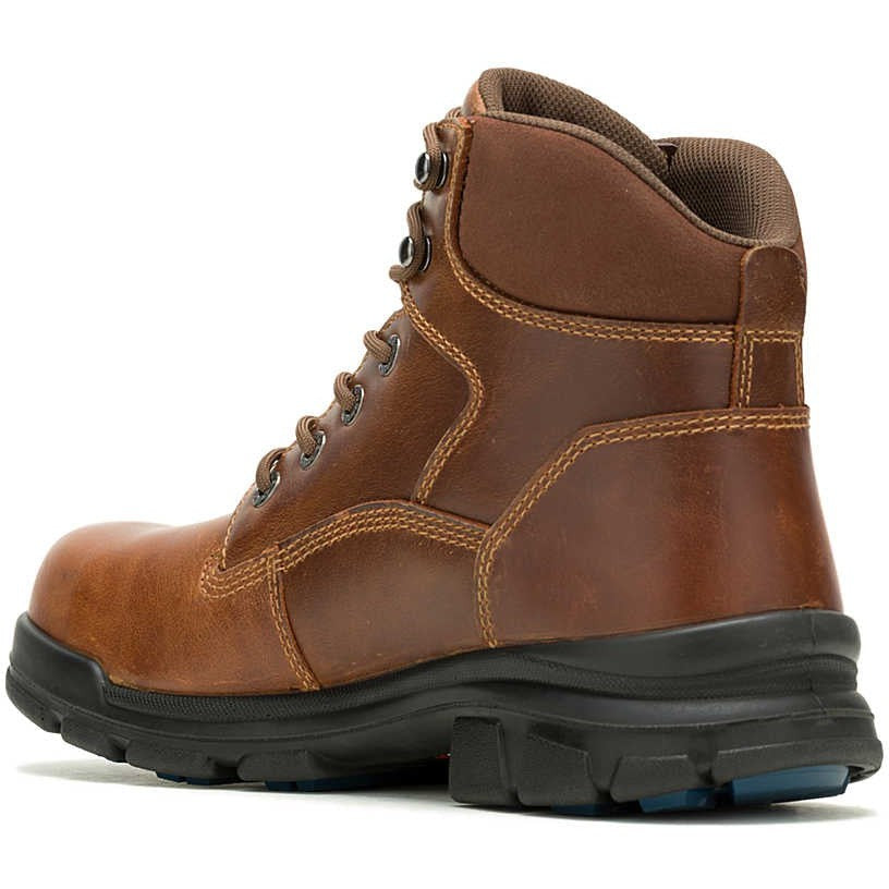 Wolverine Men's Durashocks Slip Resistant Icon 6" Composite Toe Waterproof Work Boot -Tan- W241100 - Overlook Boots