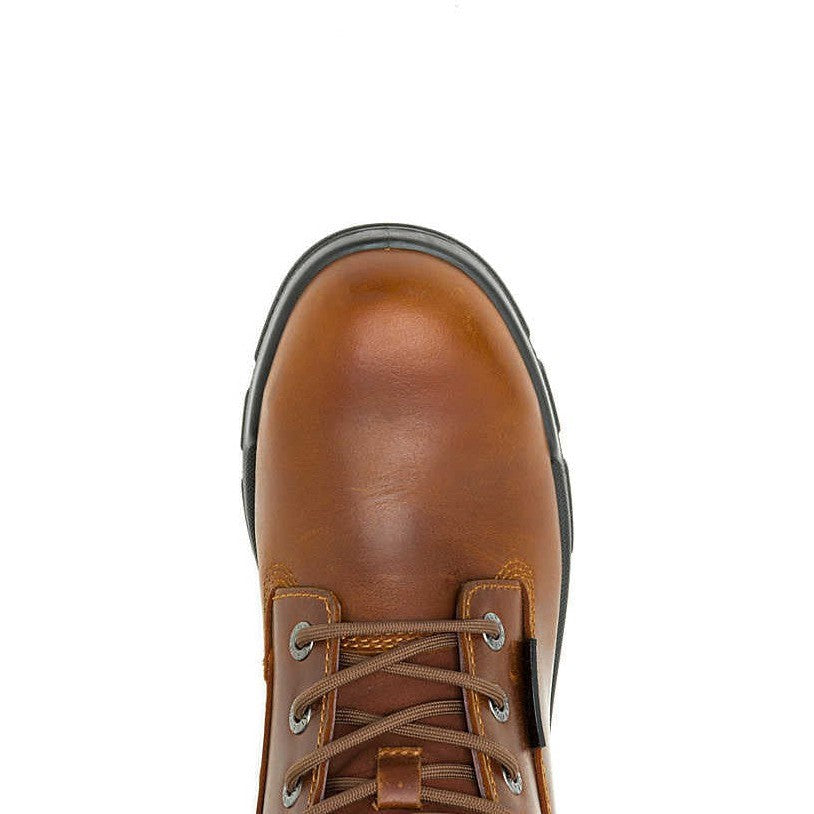 Wolverine Men's Durashocks Slip Resistant Icon 6" Soft Toe Waterproof Work Boot -Tan- W240026 - Overlook Boots