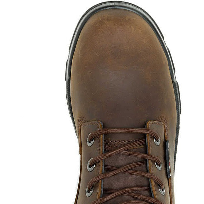Wolverine Men's Durashocks Slip Resistant Icon 8" Composite Toe Waterproof Work Boot -Brown- W241103 - Overlook Boots
