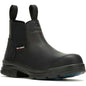 Wolverine Men's Durashocks Icon Composite Toe Waterproof Romeo Work Boot -Black- W241166 7 / Medium / Black - Overlook Boots