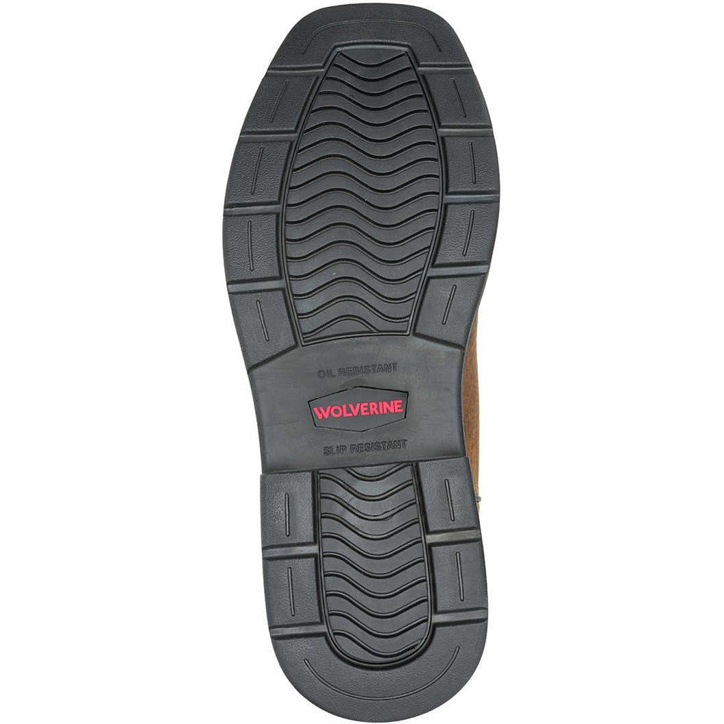 Wolverine Men's Rancher Flag Steel Toe Waterproof Western Work Boot -Brown- W241183 - Overlook Boots