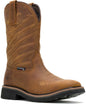 Wolverine Men's Rancher Flag Soft Toe Waterproof Wellington Western Work Boot -Brown- W240056 7 / Medium / Brown - Overlook Boots