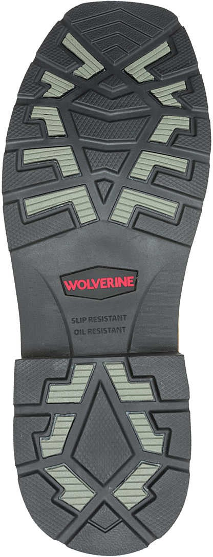 Wolverine Men's Rancher Flag Soft Toe Waterproof Wellington Western Work Boot -Brown- W240056 - Overlook Boots