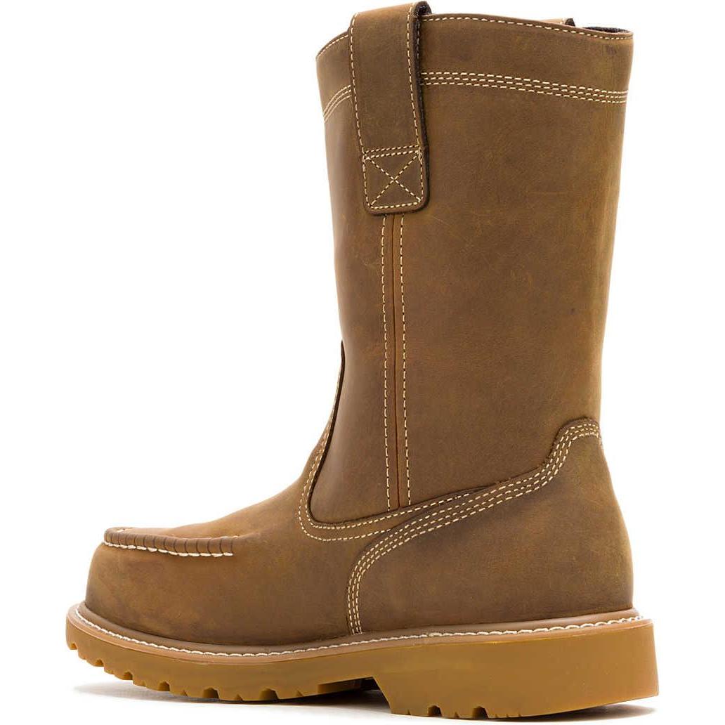 Wolverine Men's Floorhand Steel Toe Waterproof Pull On Wellington Work Boot - Wheat - W241194 - Overlook Boots