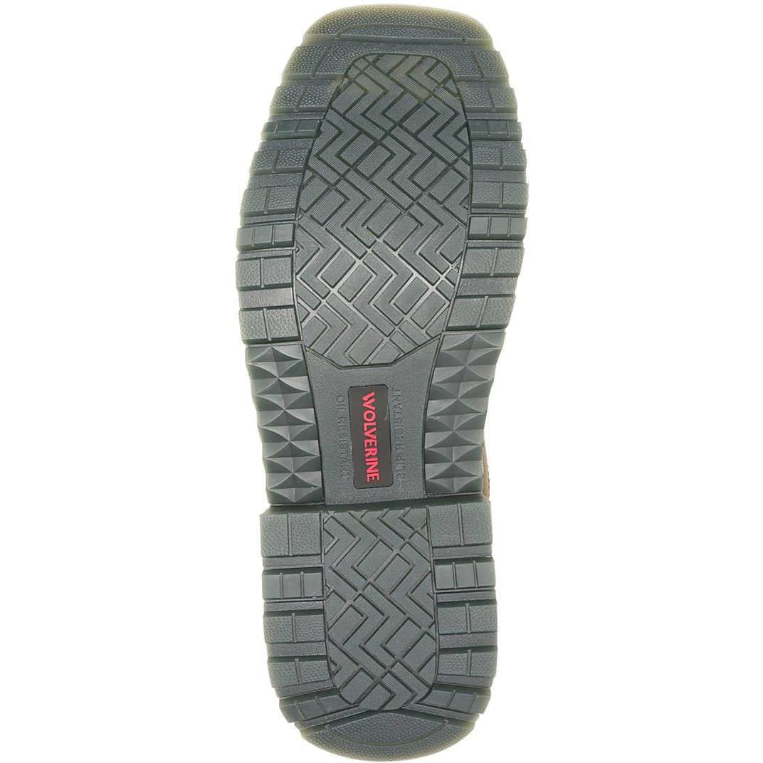 Wolverine Men's Rancher Pro Soft Toe Waterproof Pull On Western Work Boot- Titanium - W250030 - Overlook Boots