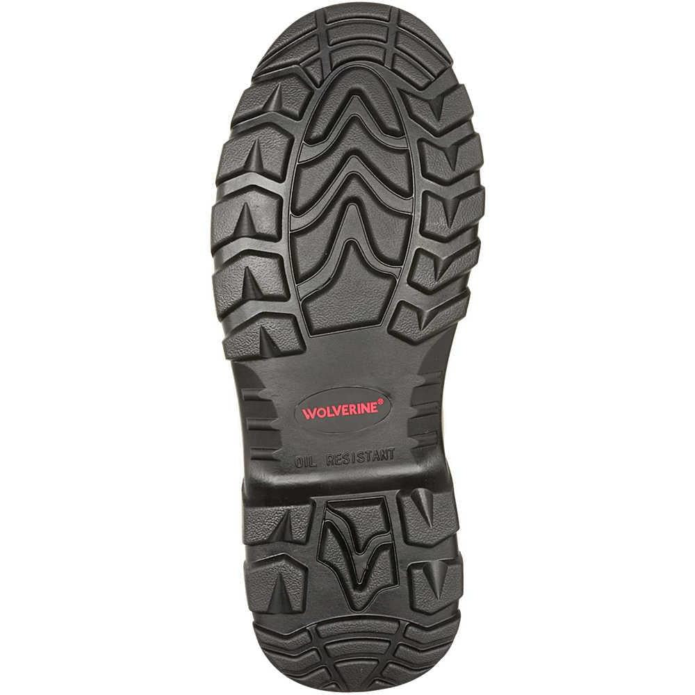 Wolverine Men's Carlsbad Steel Toe Waterproof Slip On Work Boot - Brown - W251050 - Overlook Boots