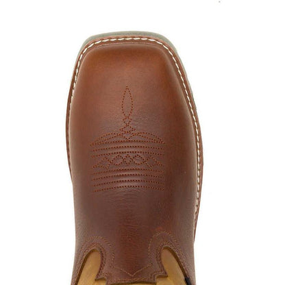 Wolverine Men's Rancher Pro Comp Toe Waterproof Western Work Boot - Cashew - W251013 - Overlook Boots