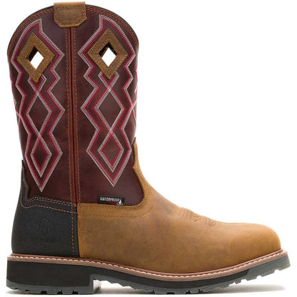 Wolverine Men's Rancher Pro Comp Toe Waterproof Western Work Boot - Rush - W251014 - Overlook Boots