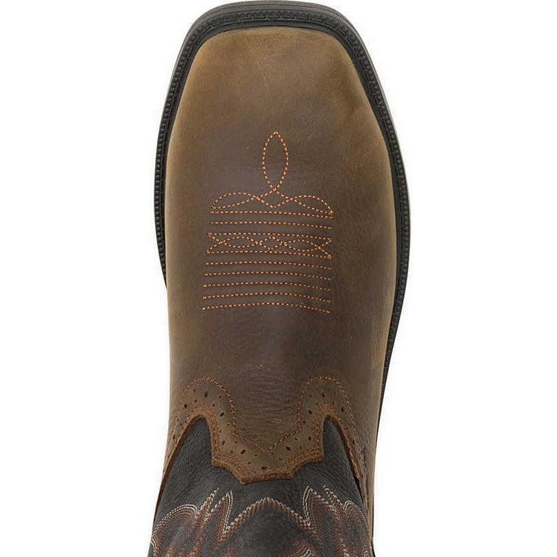 Wolverine Men's Rancher Level Steel Toe Waterproof Western Work Boot - Brown - W251043 - Overlook Boots