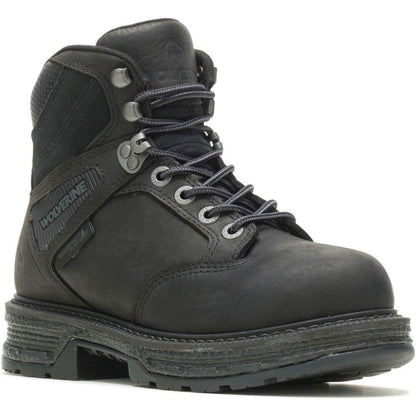 Wolverine Women's Hellcat UltraSpring Steel Toe 6" Waterproof Work Boot - Black - W210106 - Overlook Boots
