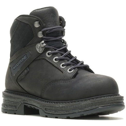 Wolverine Women's Hellcat UltraSpring 6" Waterproof Work Boot - Black - W211156 - Overlook Boots