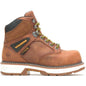 Wolverine Women's Hellcat UltraSpring 6" Waterproof Work Boot - Brown - W211155 5 / Medium / Brown - Overlook Boots