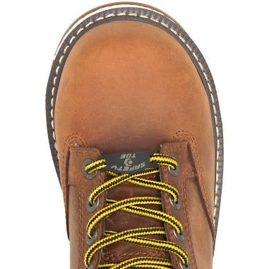 Wolverine Women's Hellcat UltraSpring 6" Waterproof Work Boot - Brown - W211155 - Overlook Boots