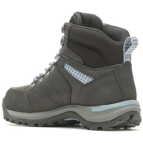 Wolverine Women's Chisel 6" Soft Toe Waterproof Slip Resistant Work Boot -Black- W230032 - Overlook Boots