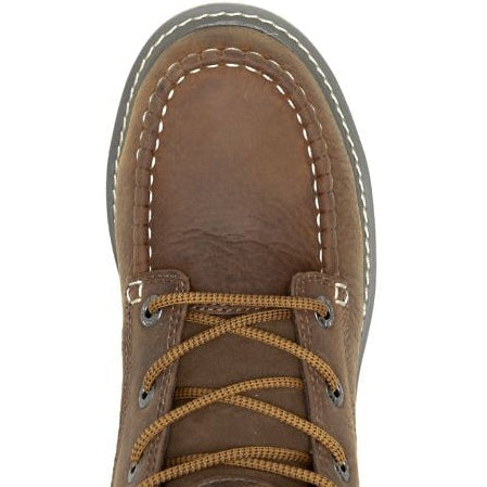 Wolverine Men's Trade Wedge Steel Toe Waterproof Work Boot - Brown - W230045 - Overlook Boots