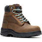 Wolverine Women's Carlsbad 6" Soft Toe Waterproof Work Boot- Brown- W240003 5 / Medium / Brown - Overlook Boots