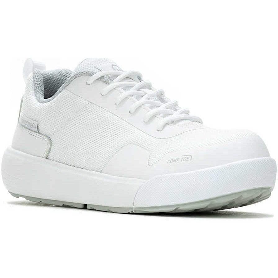 Wolverine Women's Dart Knit Carbonmax Composite Toe Work Shoe- White- W241043 - Overlook Boots