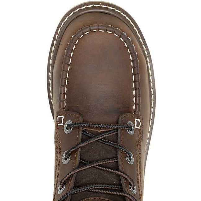 Wolverine Women's Trade 6" Composite Toe Wedge Unlined Work Boot- Brown- W241058 - Overlook Boots