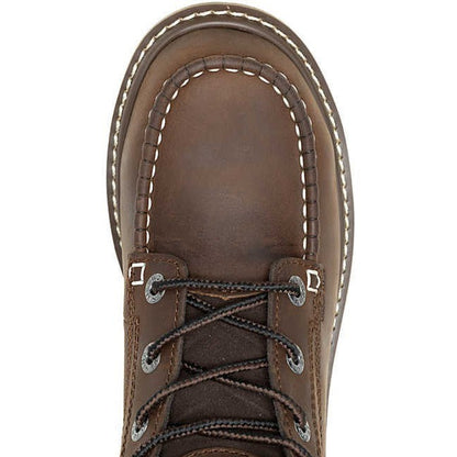 Wolverine Women's Trade 6" Composite Toe Wedge Unlined Work Boot- Brown- W241058 - Overlook Boots