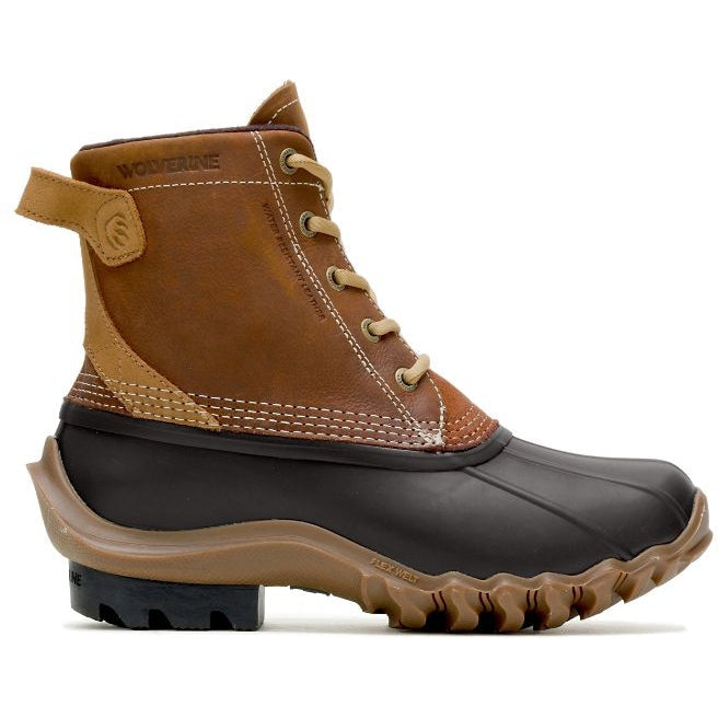 Wolverine Women's Torrent Waterproof Duck Boot - Cognac- W880227 5 / Medium / Cognac - Overlook Boots