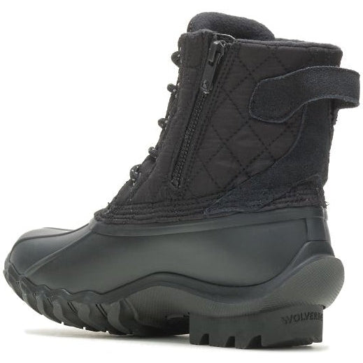 Wolverine Women's Torrent Quilted Duck Boot - Black W880344  - Overlook Boots
