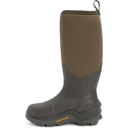 Muck Men's Wetland Waterproof Wellington Rubber Work Boot - Tan/Bark - WET-998K - Overlook Boots