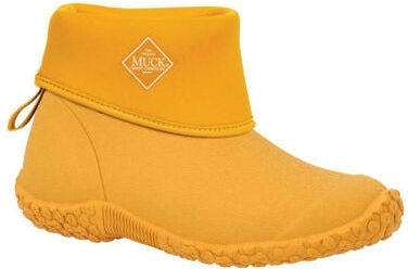 Muck Women's Muckster II Mid Waterproof Ankle Work Boot -Yellow- WM28FRM - Overlook Boots