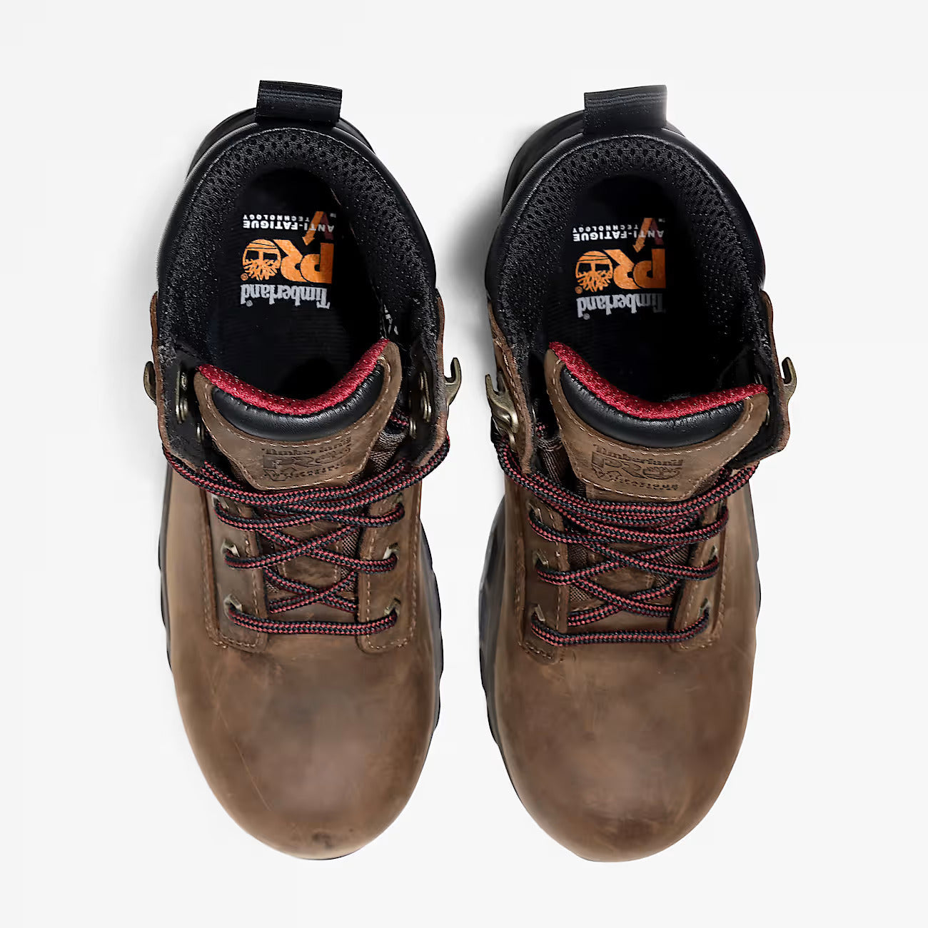 Timberland Pro Women's Hypercharge 6" Comp Toe Waterproof Work Boot - Brown - TB1A4115214 - Overlook Boots