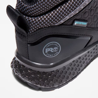 Timberland Pro Women's Reaxion Comp Toe Waterproof Work Boot - Black - TB1A21QA001 - Overlook Boots