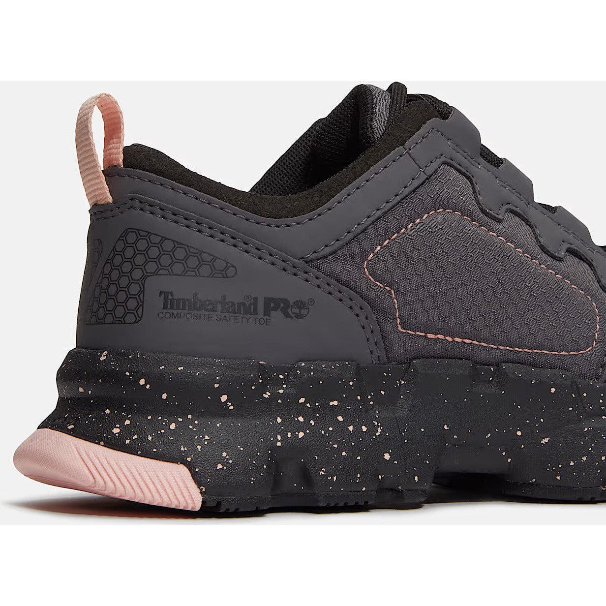 Timberland Pro Women's Powertrain Composite Toe Sneaker Work Shoe- Grey- TB0A67PBEDA - Overlook Boots