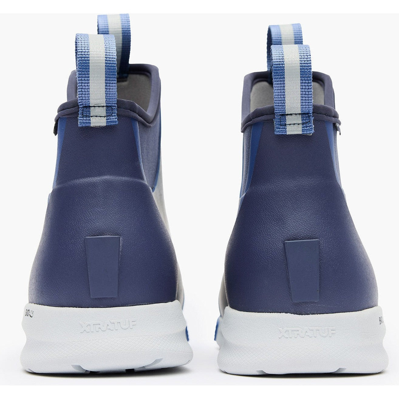 Xtratuf Men's Ankle 6" Soft Toe Waterproof Slip Resistant Sport Deck Boot -Blue- XADSM202 - Overlook Boots