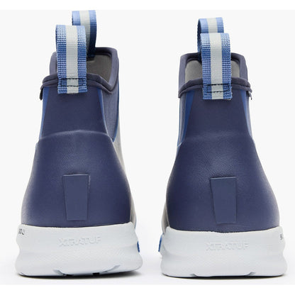 Xtratuf Men's Ankle 6" Soft Toe Waterproof Slip Resistant Sport Deck Boot -Blue- XADSM202 - Overlook Boots