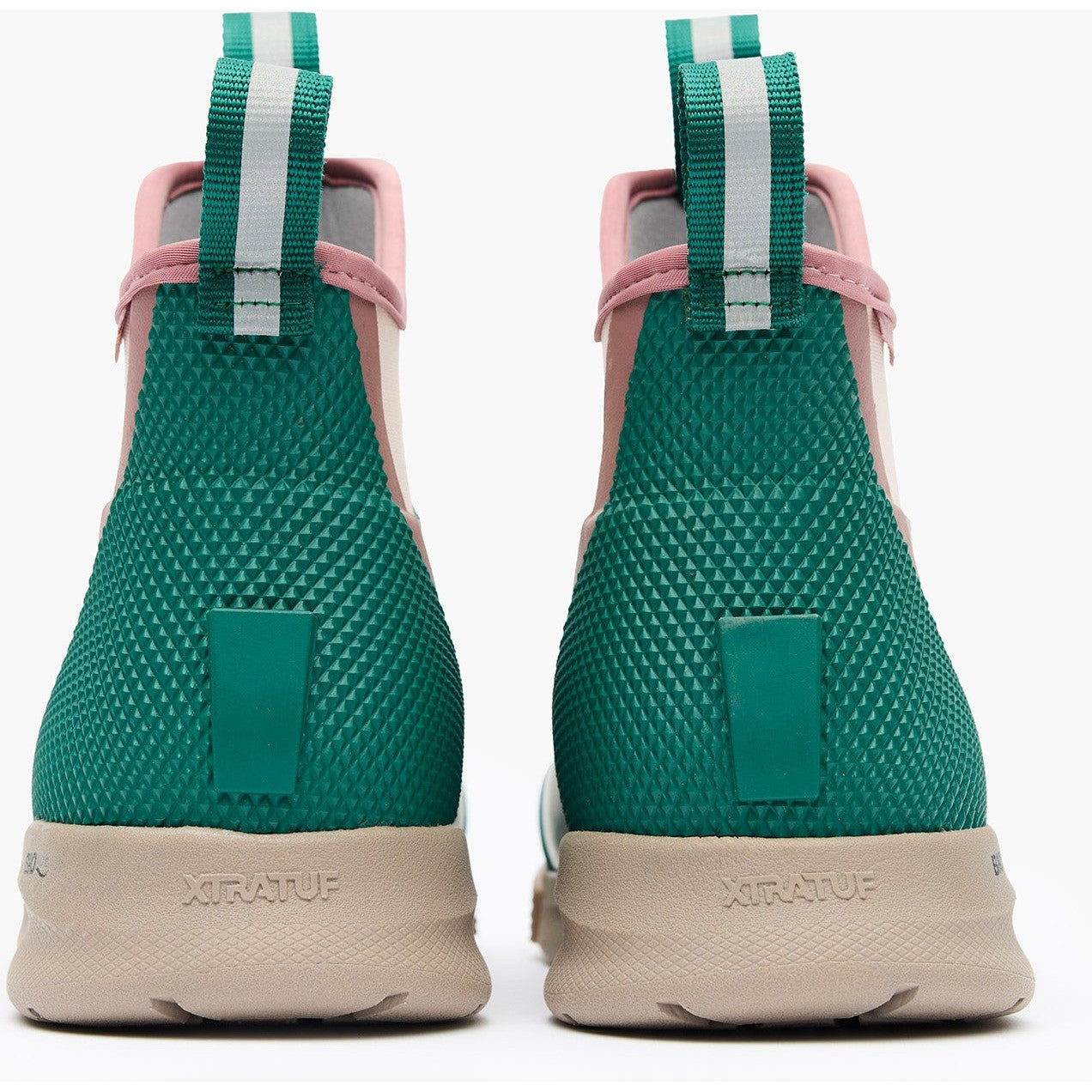 Xtratuf Women's Ankle 6" Waterproof Slip Resistant Sport Deck Boot -Green- XADSW300 - Overlook Boots