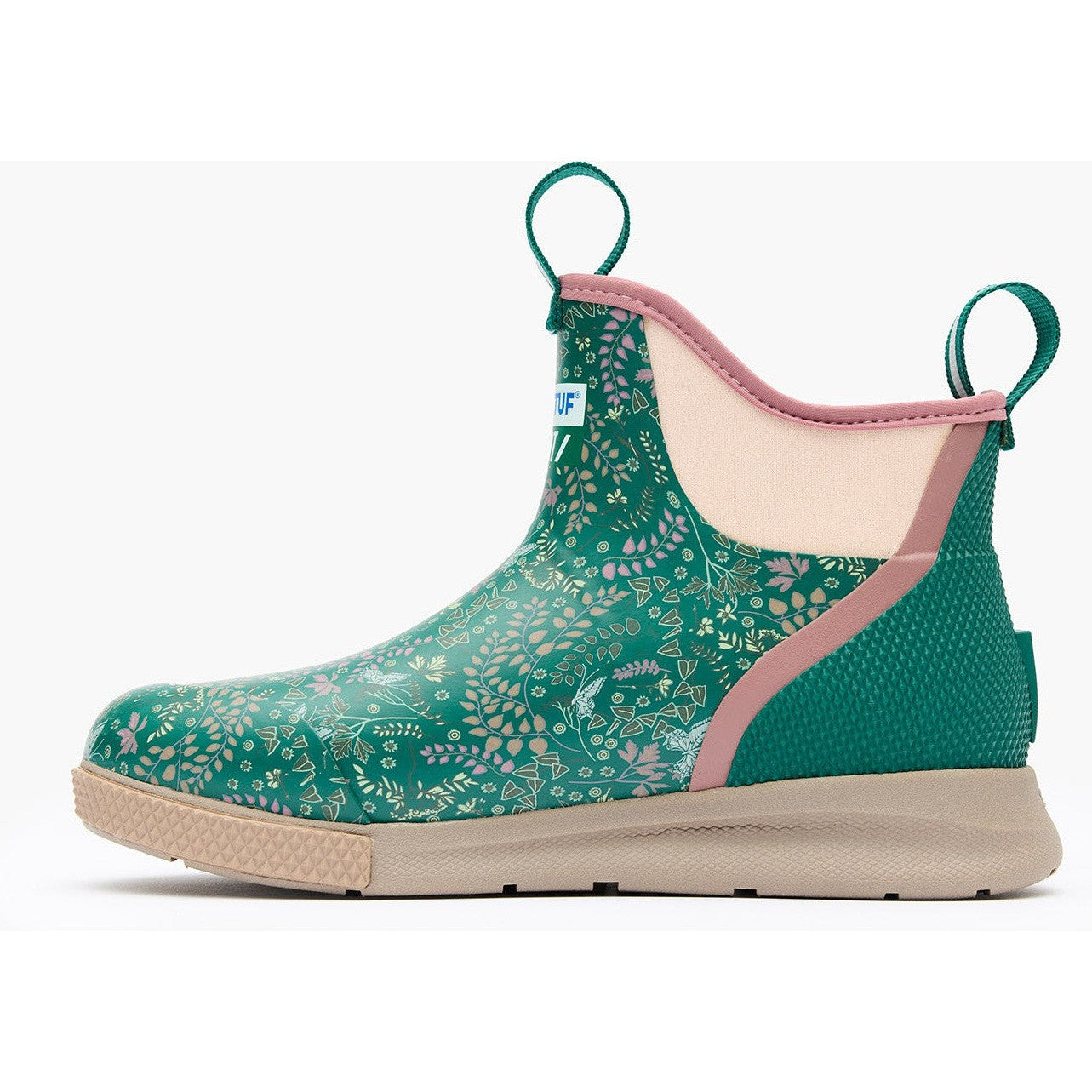 Xtratuf Women's Ankle 6" Waterproof Slip Resistant Sport Deck Boot -Green- XADSW300 - Overlook Boots