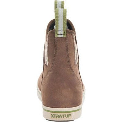 Xtratuf Men's Leather 6" Waterproof Ankle Deck Work Boot -Camo- XALDCAM - Overlook Boots
