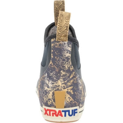 Xtratuf Men's Trolling Pack 6" Waterproof Slip Resistant Ankle Deck Boot -Grey- XMAB1TP - Overlook Boots