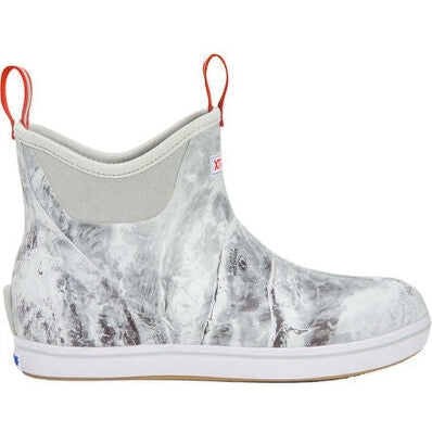 Xtratuf Men's Ankle 6" Waterproof Mossy Oak Elements Deck Boot -Camo- XMABMOH 7 / Camo / Medium - Overlook Boots