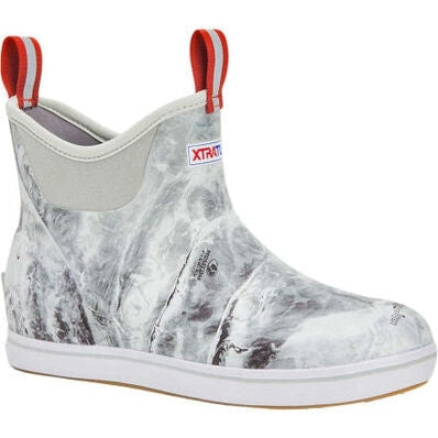 Xtratuf Men's Ankle 6" Waterproof Mossy Oak Elements Deck Boot -Camo- XMABMOH - Overlook Boots