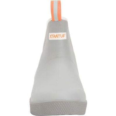 Xtratuf Men's Wheelhouse 6" Waterproof Slip Resistant Ankle Deck Boot -Grey- XMW101 - Overlook Boots